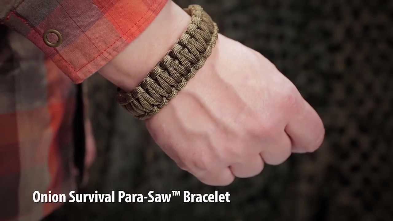 opplanet crkt para saw survival bracelet designed by ken onion video