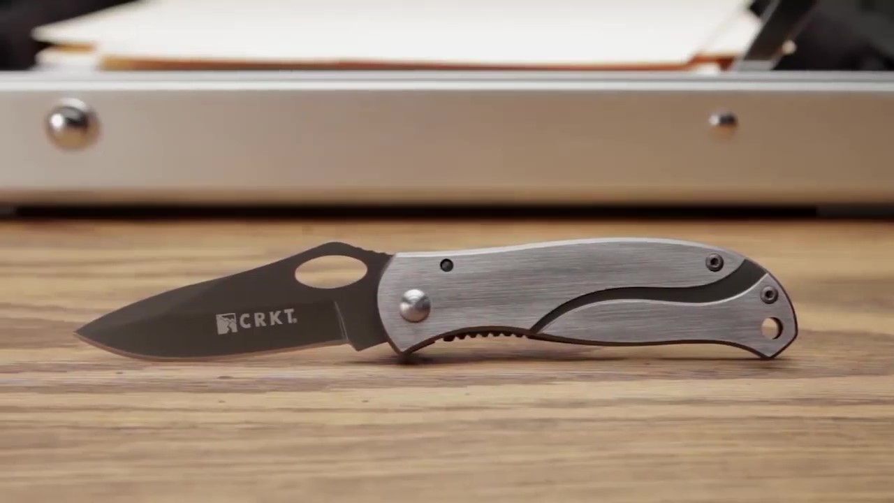 opplanet crkt pazoda folding pocket knife video