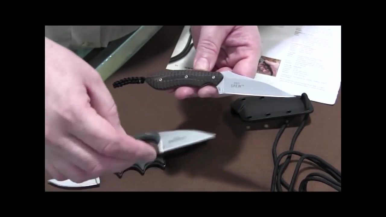 opplanet crkt shot show 2012 alan folts spew knife video