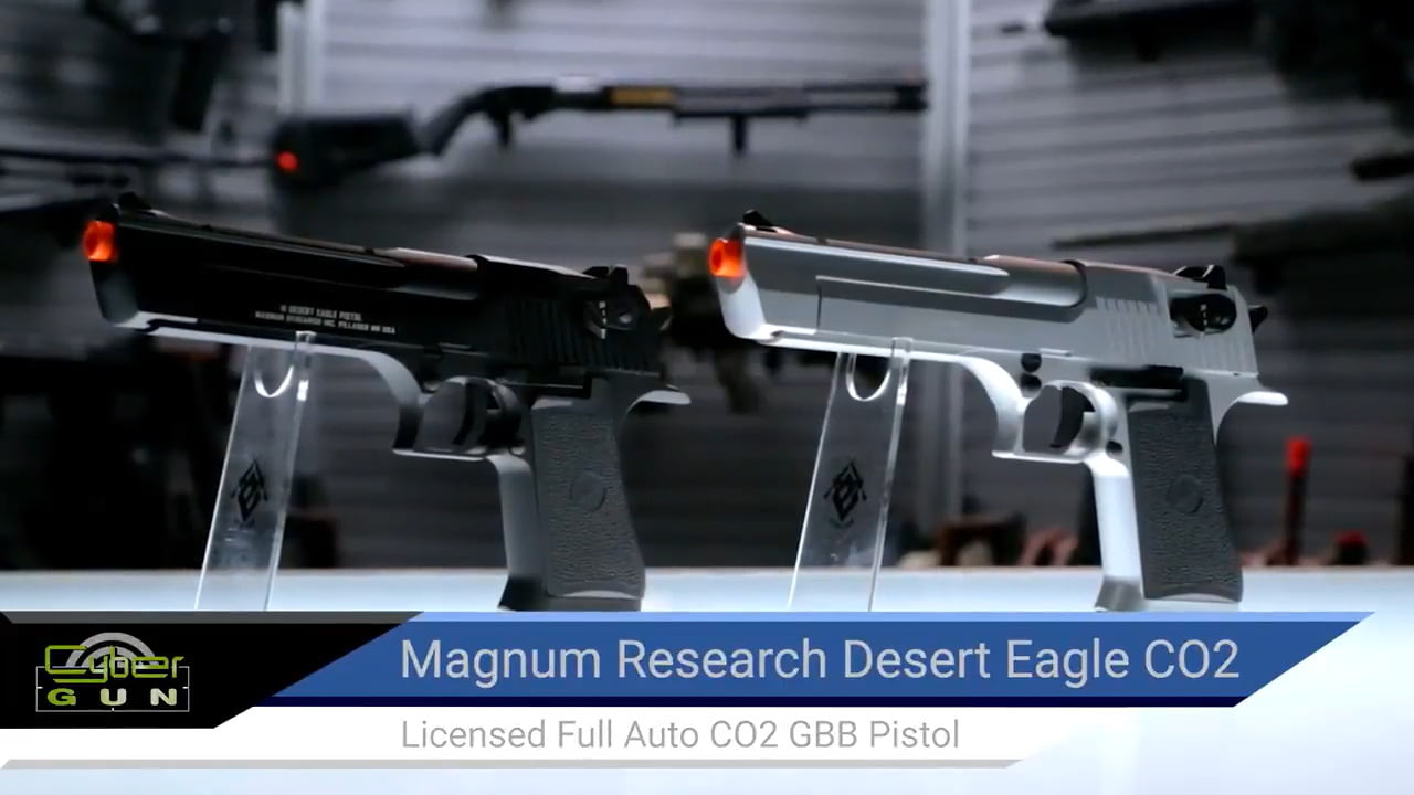opplanet cybergun magnum research desert eagle co2 pistol video