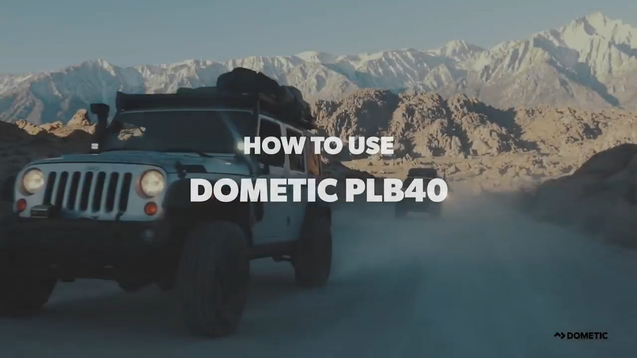 opplanet dometic how to operate your plb40 portable battery video