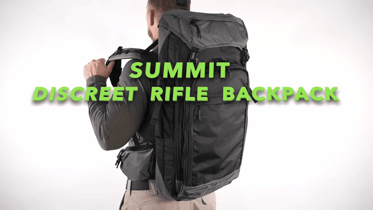 opplanet elite survival systems summit discreet rifle backpack video