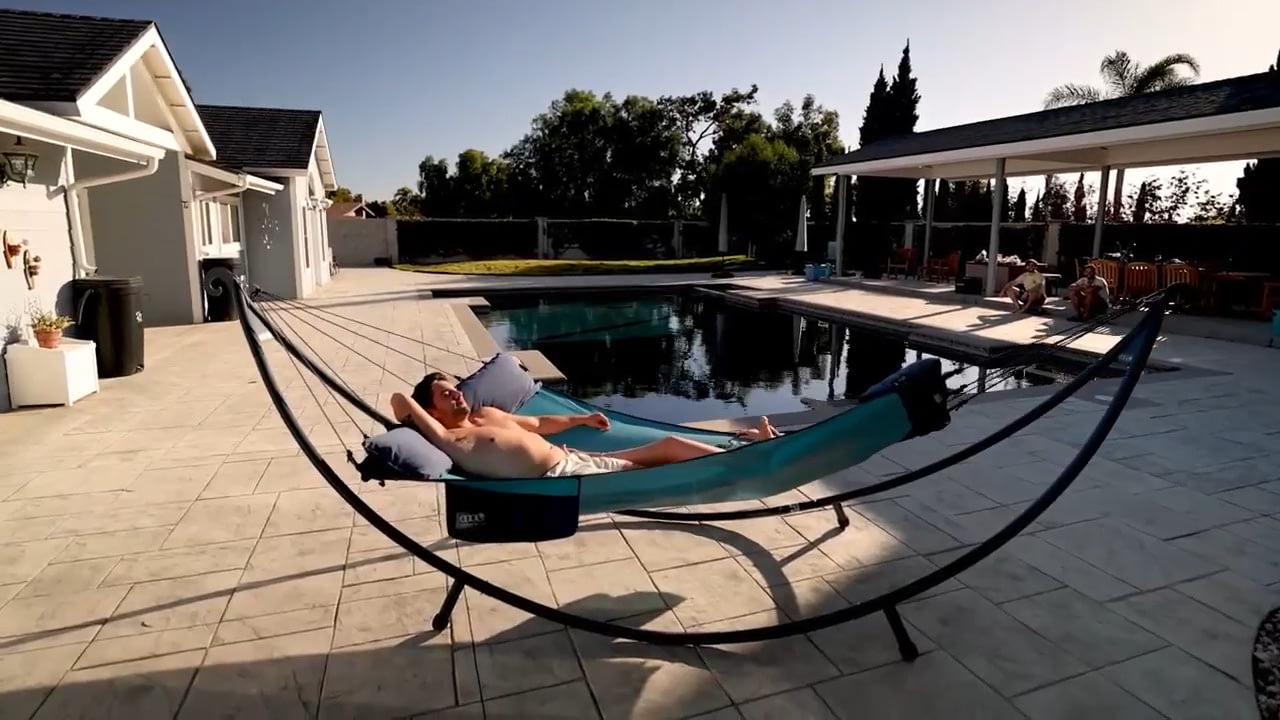 opplanet eno supernest sl a premium mesh backyard hammock video