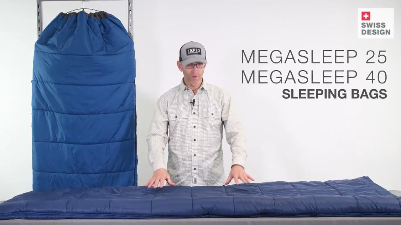 opplanet exped mega sleep 25 and 40 overview video