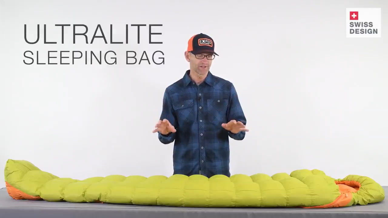 opplanet exped ultralite sleeping bag features and details video