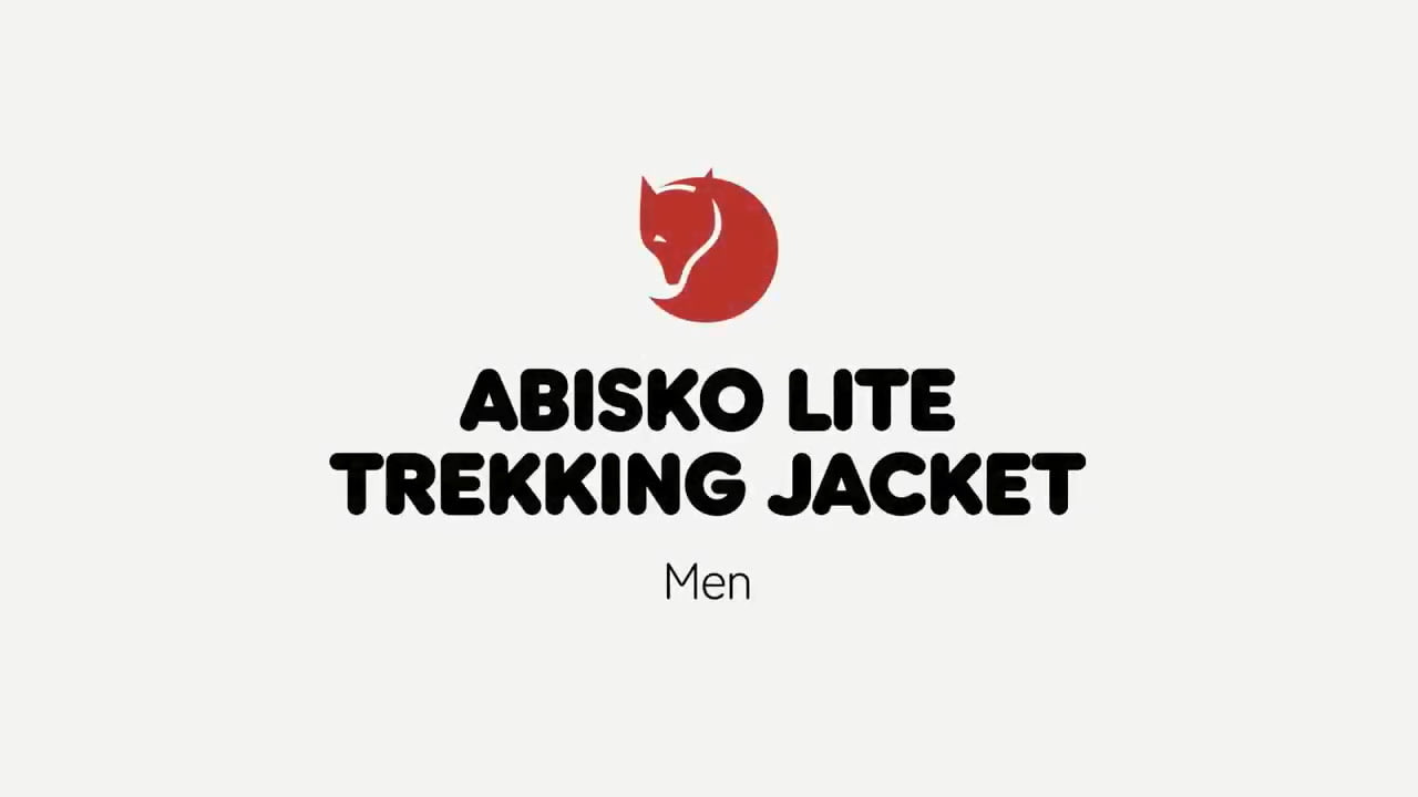 opplanet fjallraven abisko lite trekking jacket m video