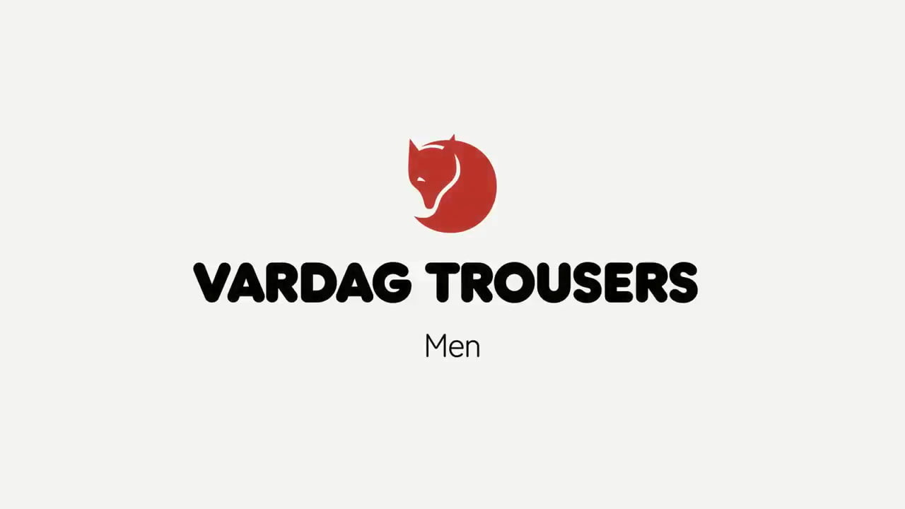 opplanet fjallraven vardag trousers m video
