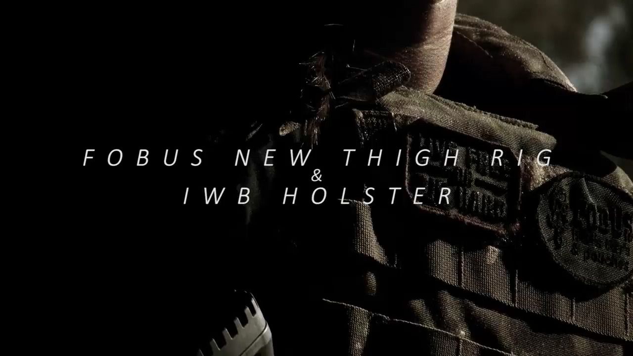 opplanet fobus new tactical thigh rig and iwb holster video