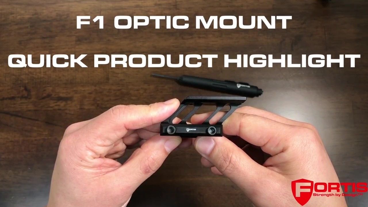 opplanet fortis f1 optic mount video