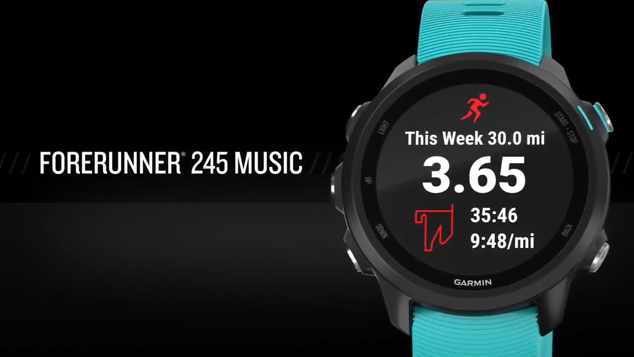opplanet garmin forerunner 245 music you run it thinks video
