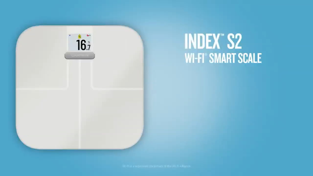 opplanet garmin index s2 smart scale video