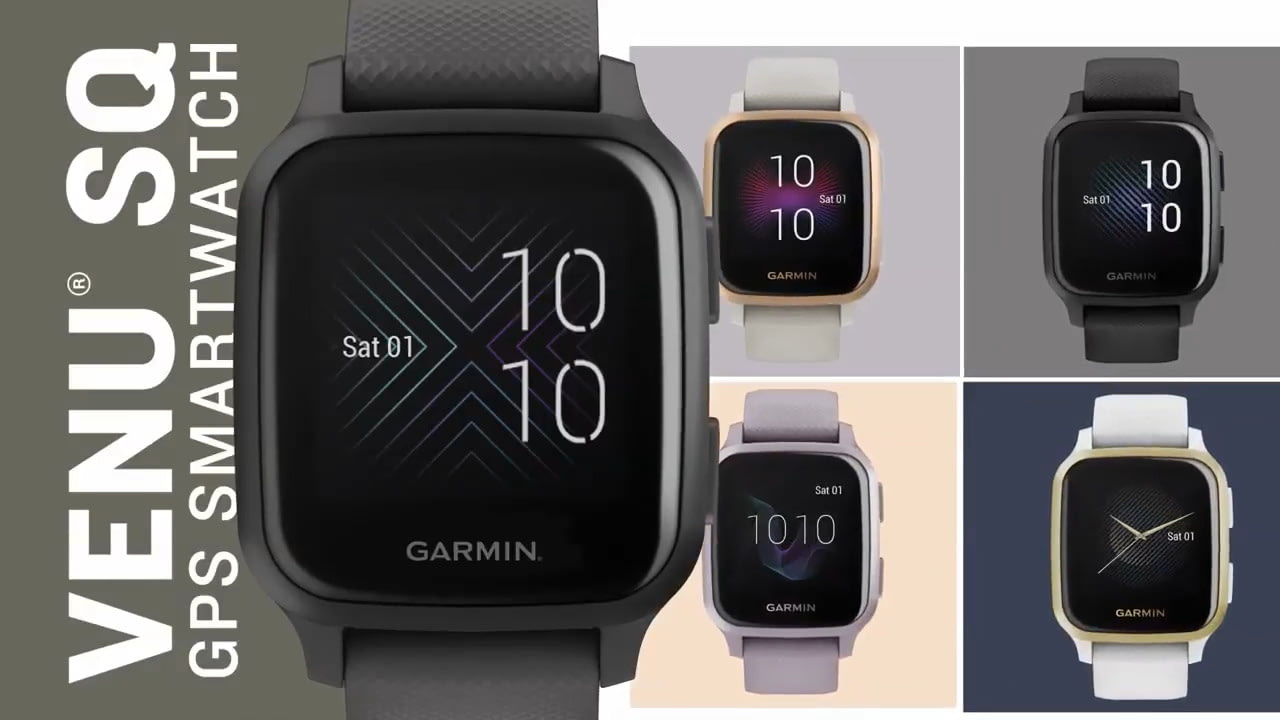 opplanet garmin venu sq gps smartwatch video