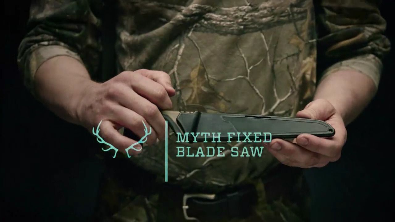 opplanet gerber myth fixed blade saw video