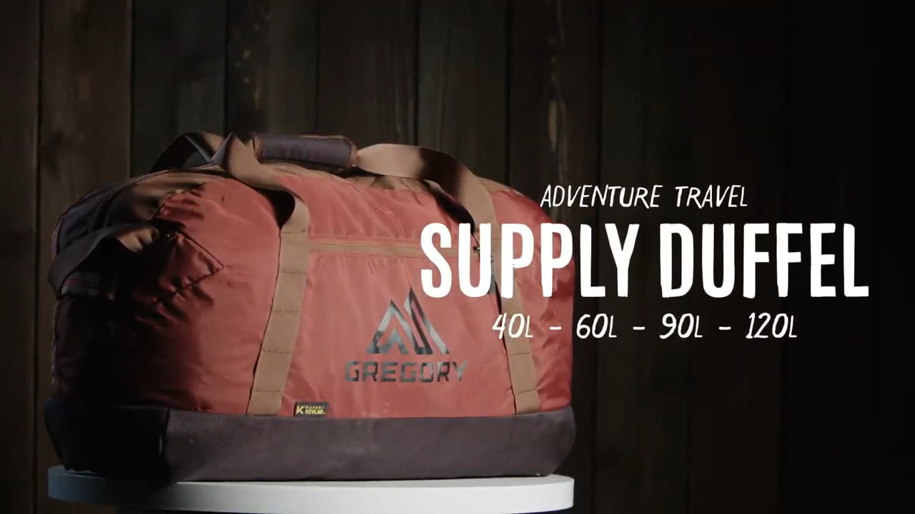 opplanet gregory supply duffel everyday adventure video