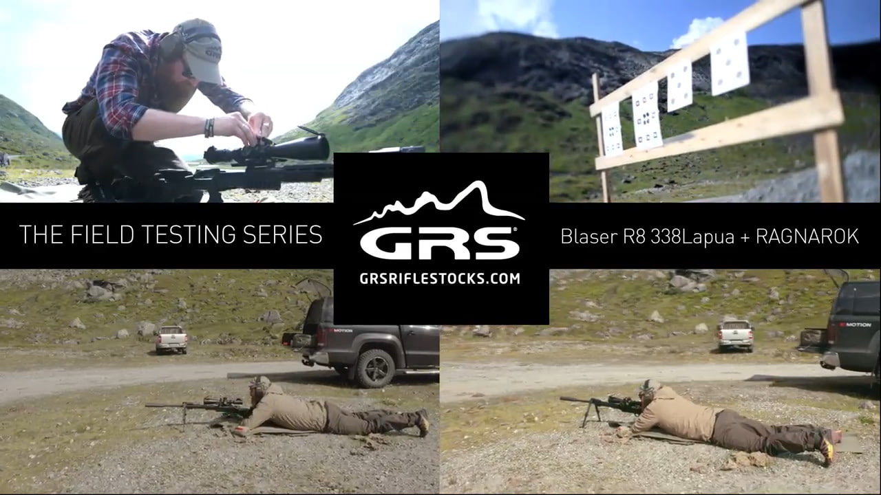 opplanet grs rifle stocks the field testing series blaser r8 338 lapua ragnarok video