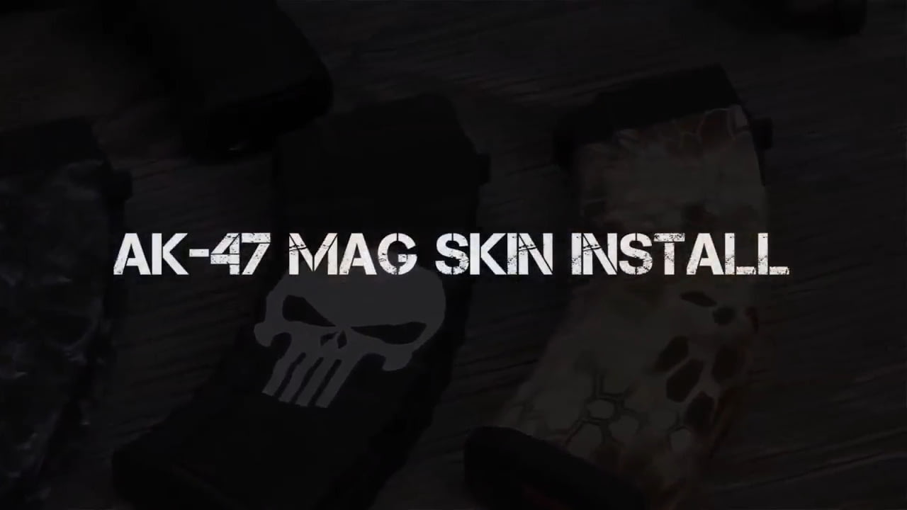 opplanet gunskins ak 47 mag skin diy install tutorial video