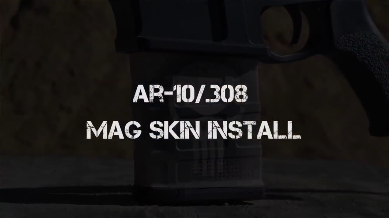 opplanet gunskins ar 10 308 mag skin diy install tutorial video