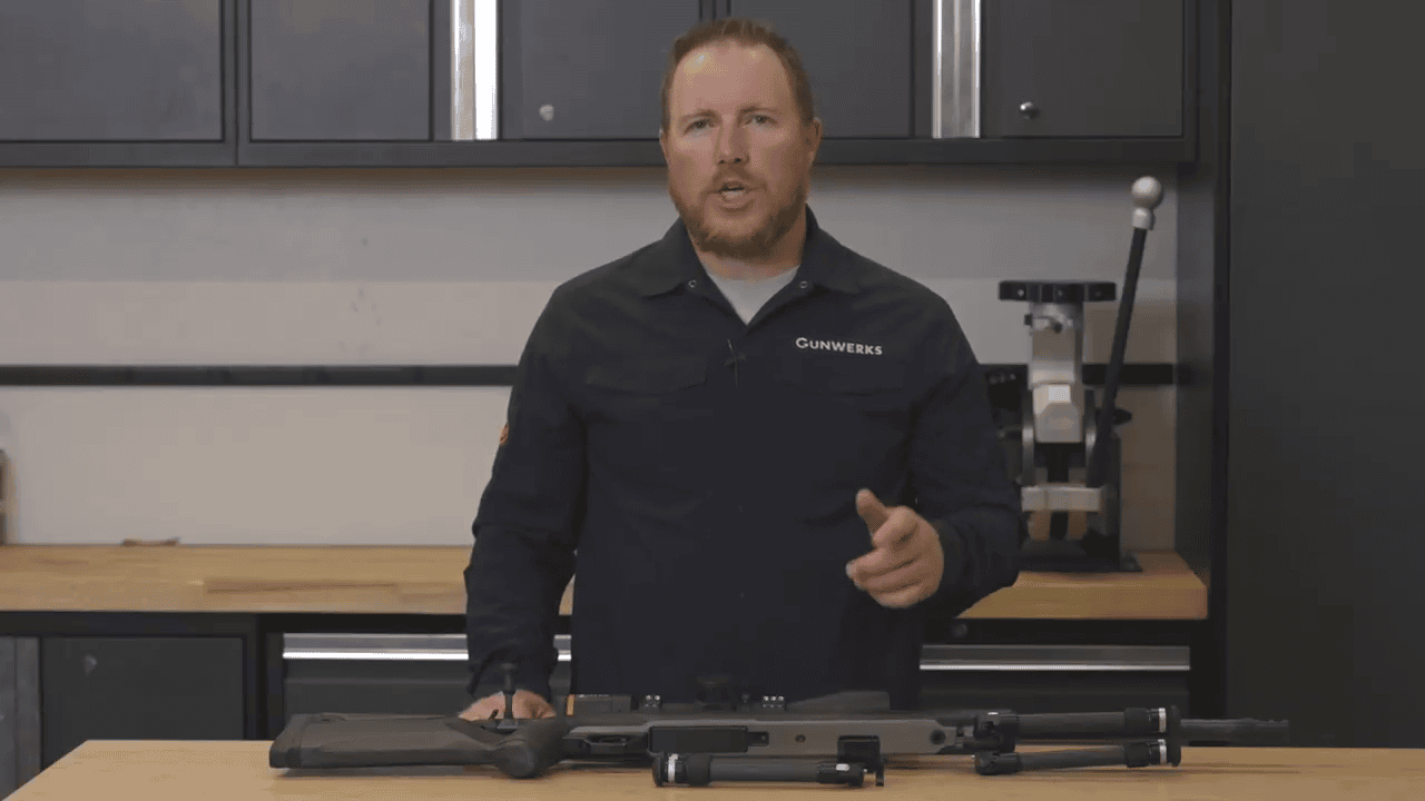 opplanet gunwerks elevate bipod quick start height adjustment video