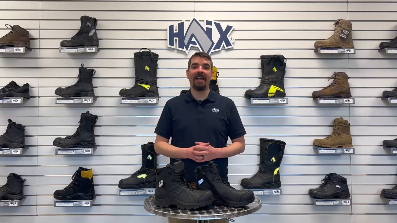 opplanet haix black eagle safety 55 mid side zip video