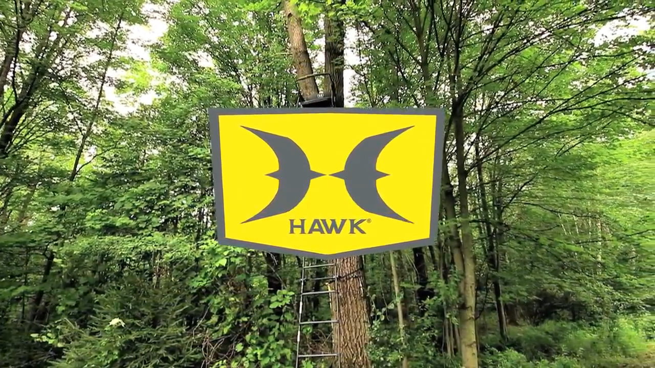 opplanet hawk big denali ladder stand super sized comfort video