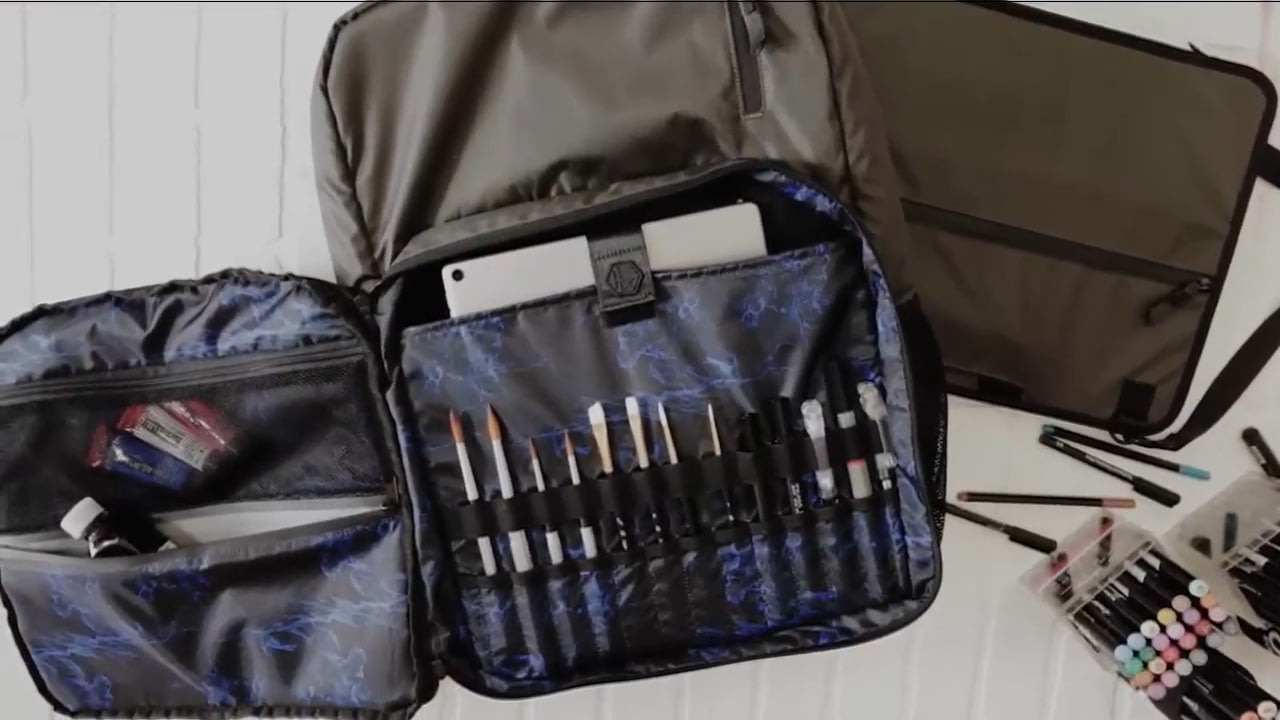 opplanet hex jim lee artist backpack video