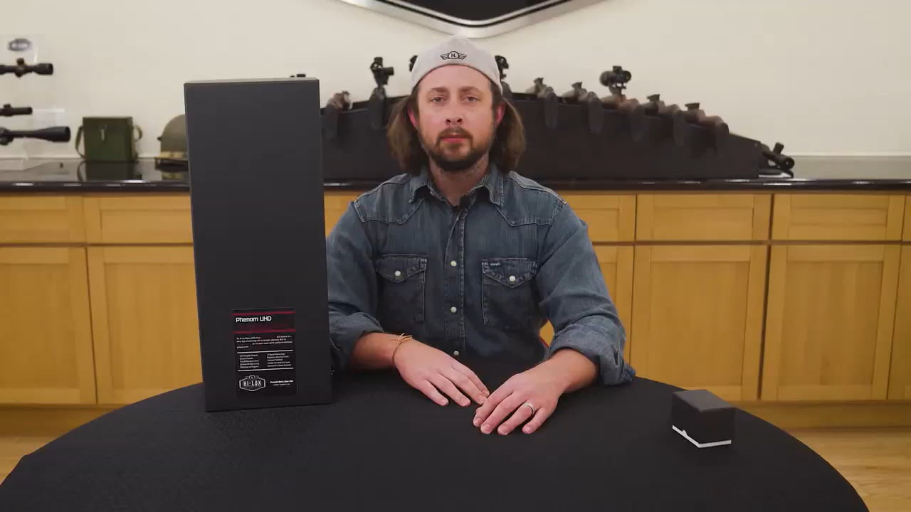 opplanet hi lux optics unboxing the phenomenal phenom uhd spotting scope video