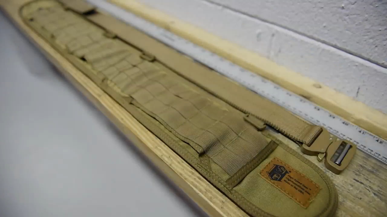 opplanet high speed gear battle belt assembly video