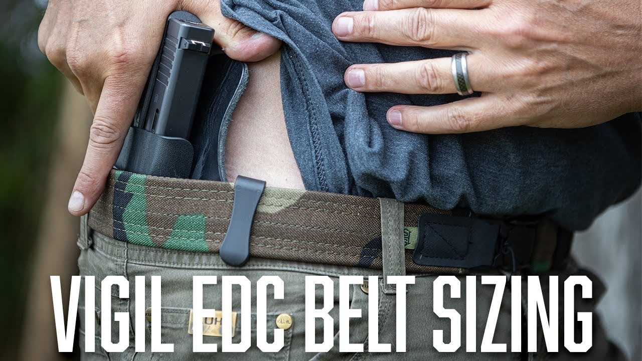 opplanet high speed gear vigil edc belt sizing step by step guide video