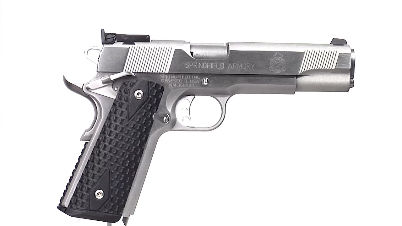 opplanet hogue blk g10 chainlink 1911 magrip video