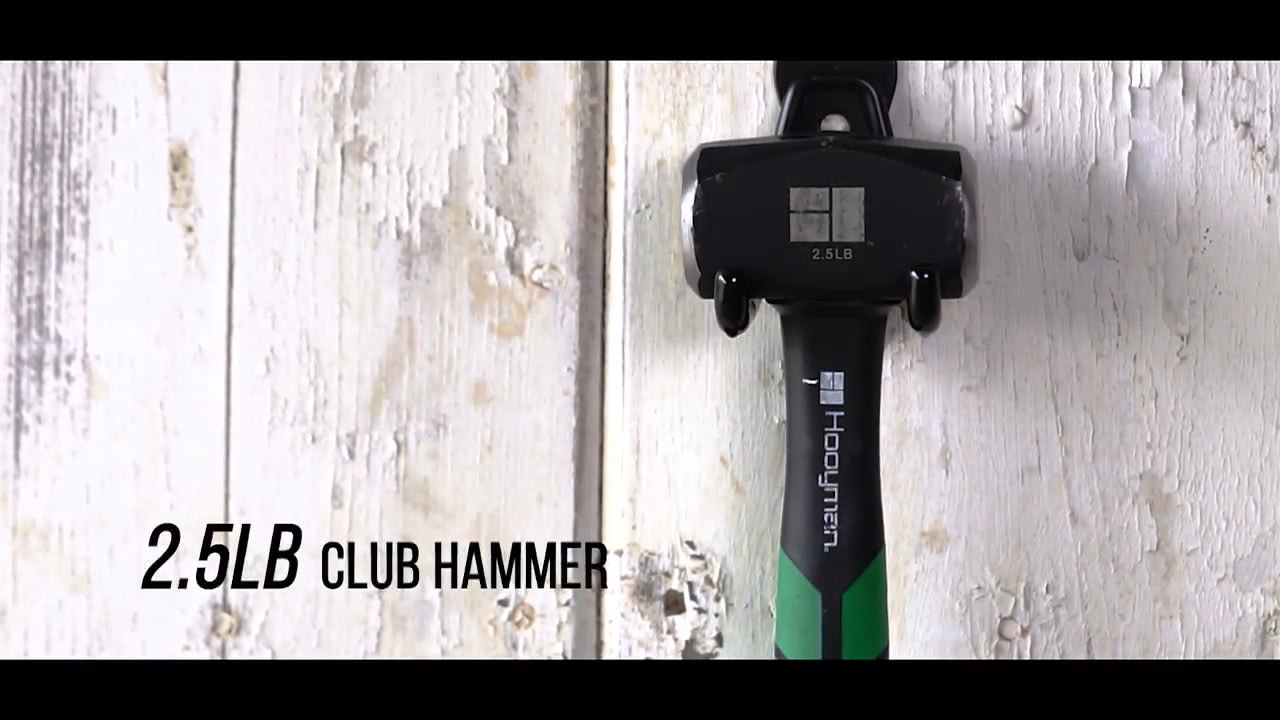 opplanet hooyman 2 5lb club hammer video