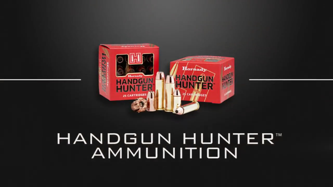 opplanet hornady handgun hunter ammunition video
