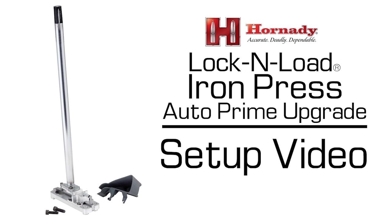opplanet hornady how to setup the auto prime system upgrade on an iron press video