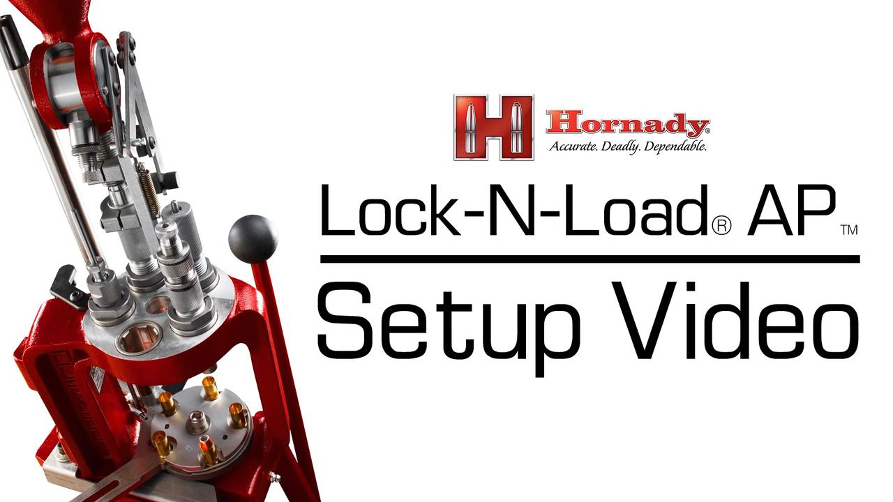 opplanet hornady how to setup the lock n load ap reloading press video