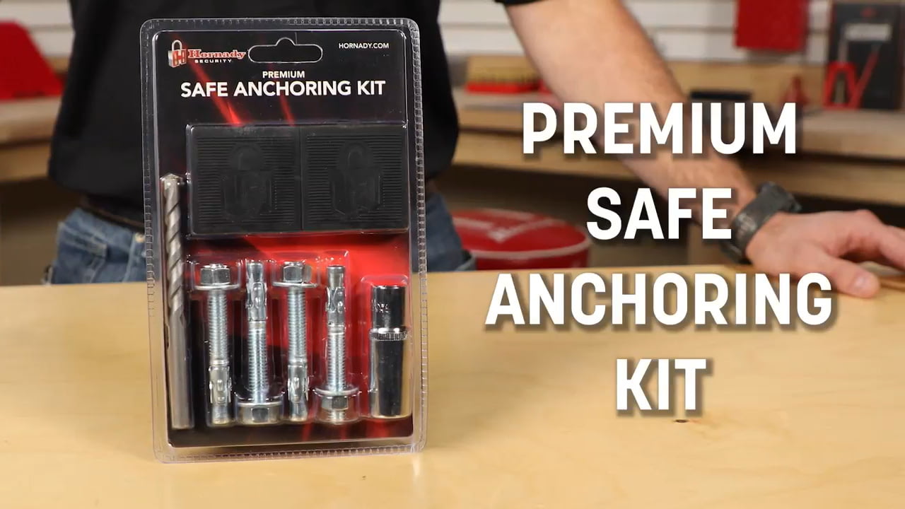 opplanet hornady security premium safe anchoring kit video