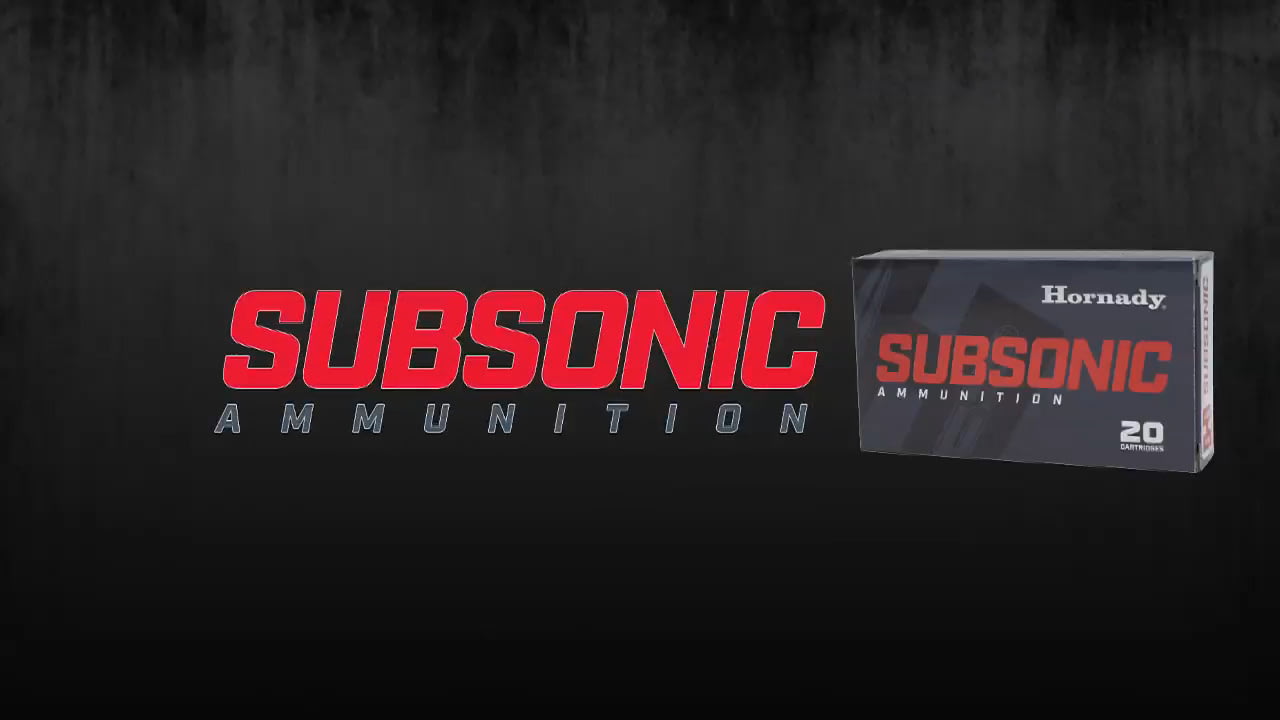 opplanet hornady subsonic ammunition 2020 line extensions overview video