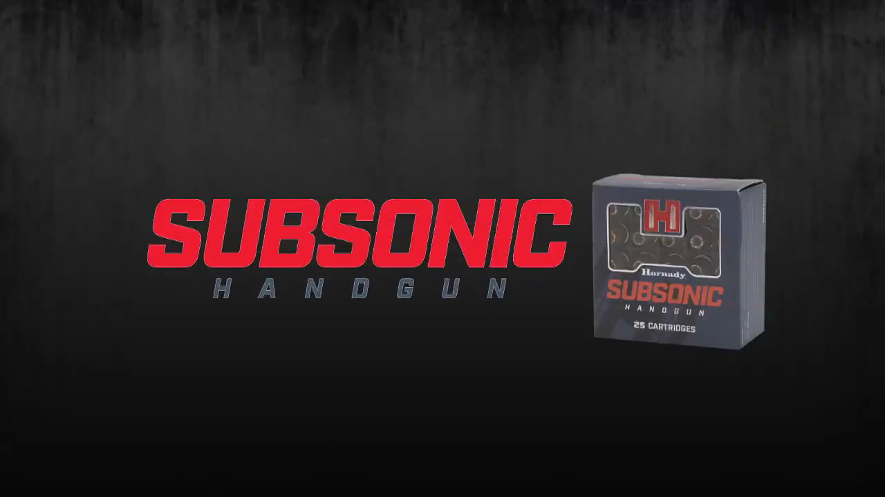 opplanet hornady subsonic handgun ammunition overview video