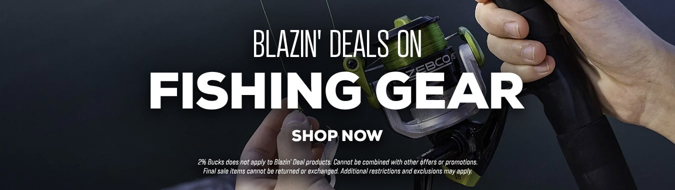 Blazin' Deals on Fishing Gear