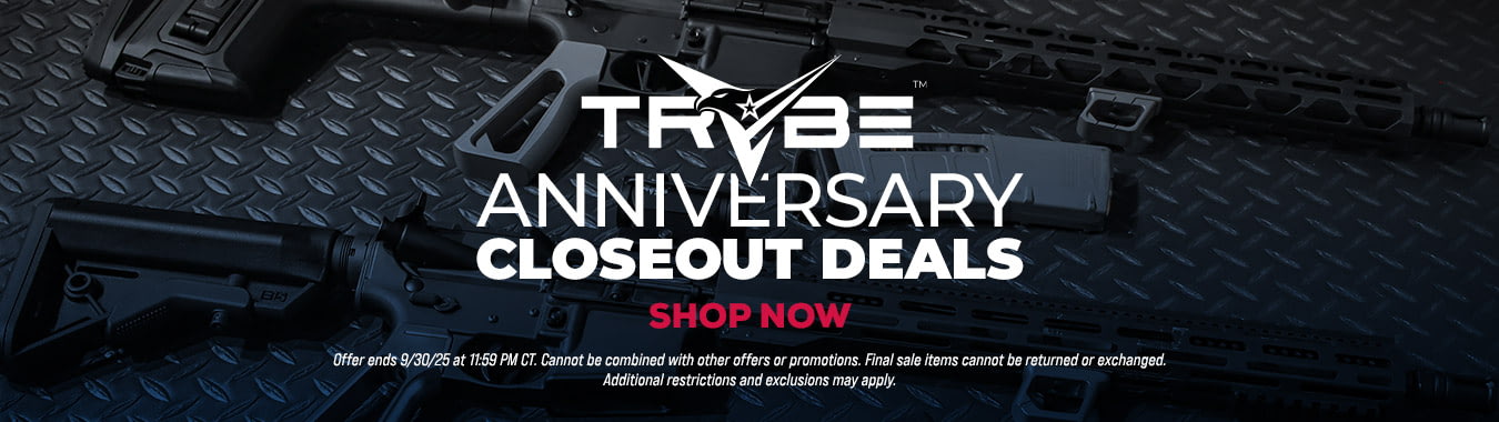 TRYBE Anniversary Closeout Deals