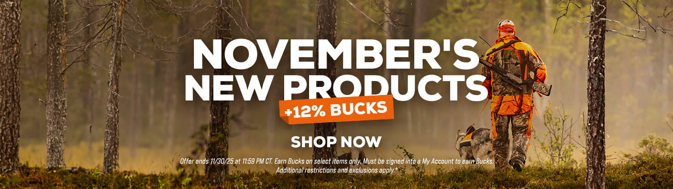 November New Products - Earn 12% Bonus Bucks With November's New Products