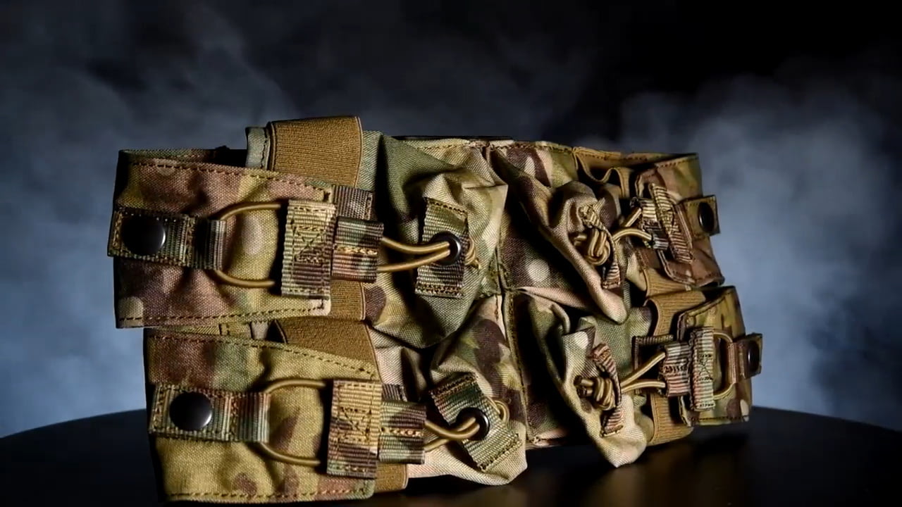 opplanet hrt tactical gear horizontal quad flashbang pouch video