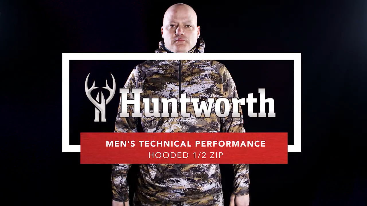 opplanet huntworth mens shelton performance dc 1 2 zip hoodie w facemask video