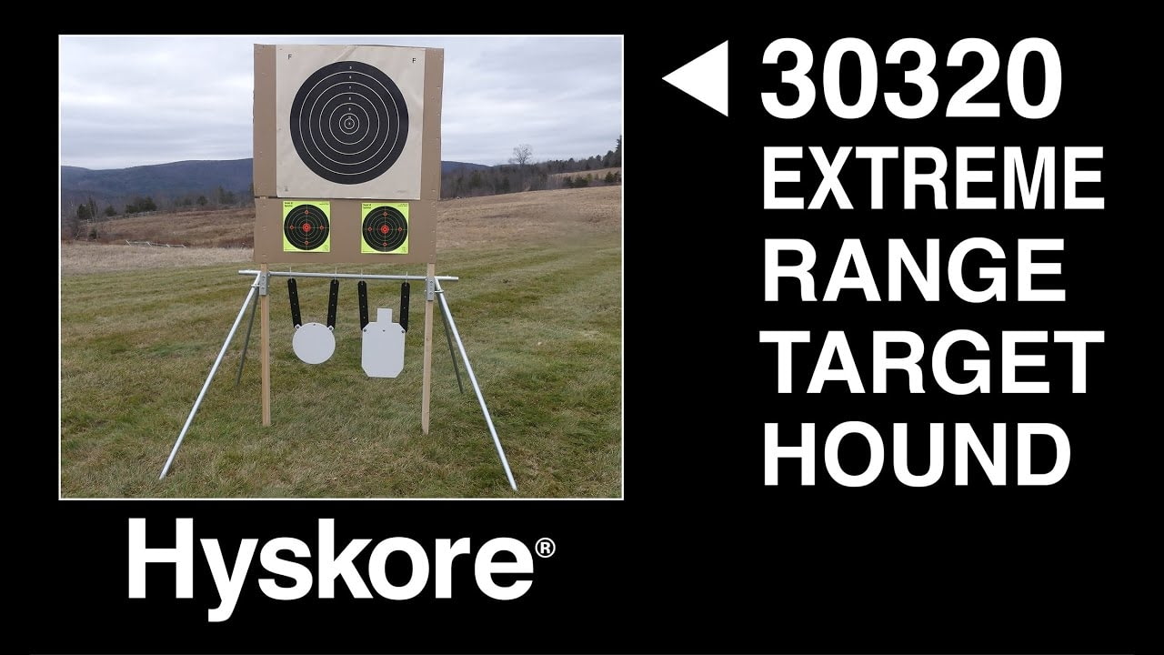 opplanet hyskore extreme range target hound target stand video