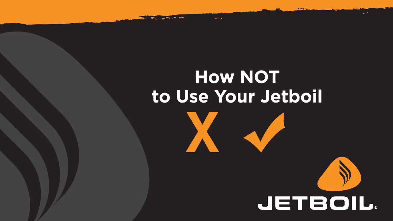 opplanet jetboil how not to use your jetboil video