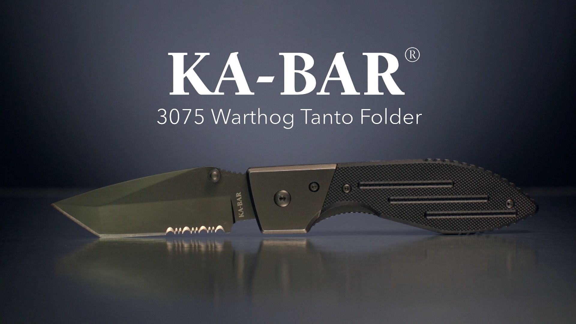 opplanet ka bar knives 3075 warthog tanto folder video