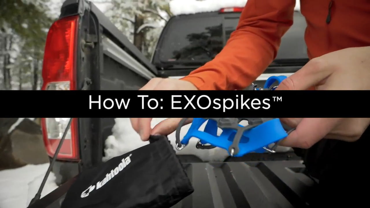 opplanet kahtoola how to exospikes footwear traction video