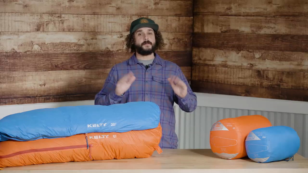 opplanet kelty cosmic ultra sleeping bag video
