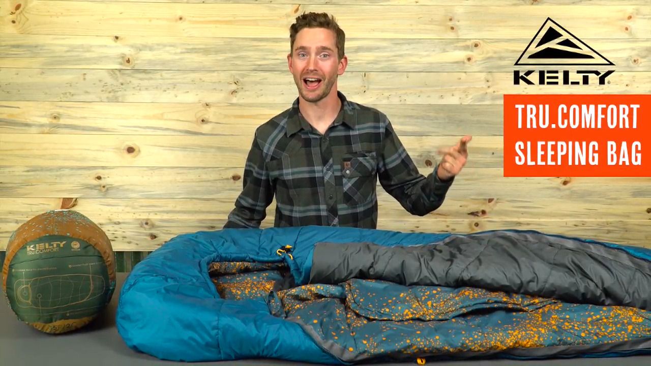opplanet kelty tru comfort sleeping bag video