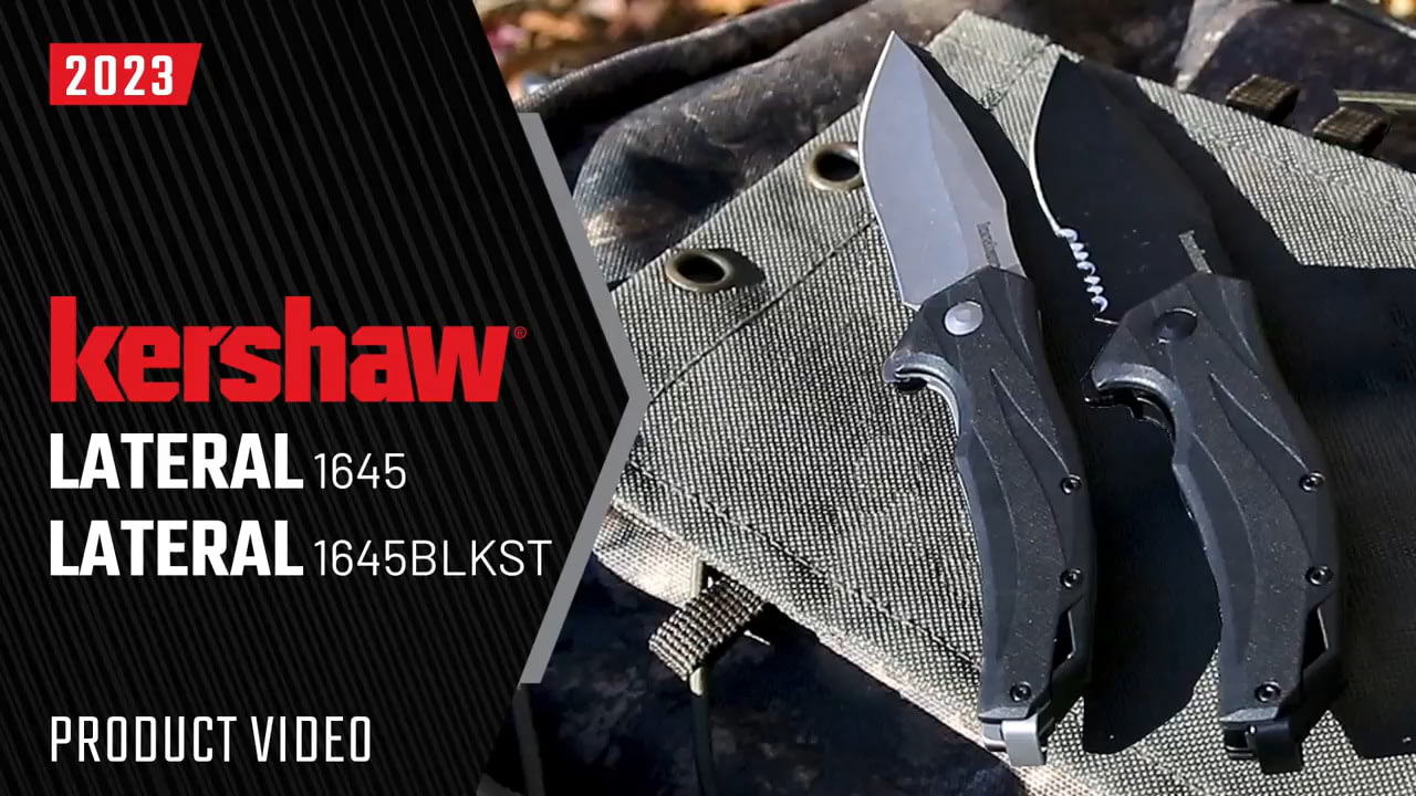 opplanet kershaw lateral models 1645 1645blkst video