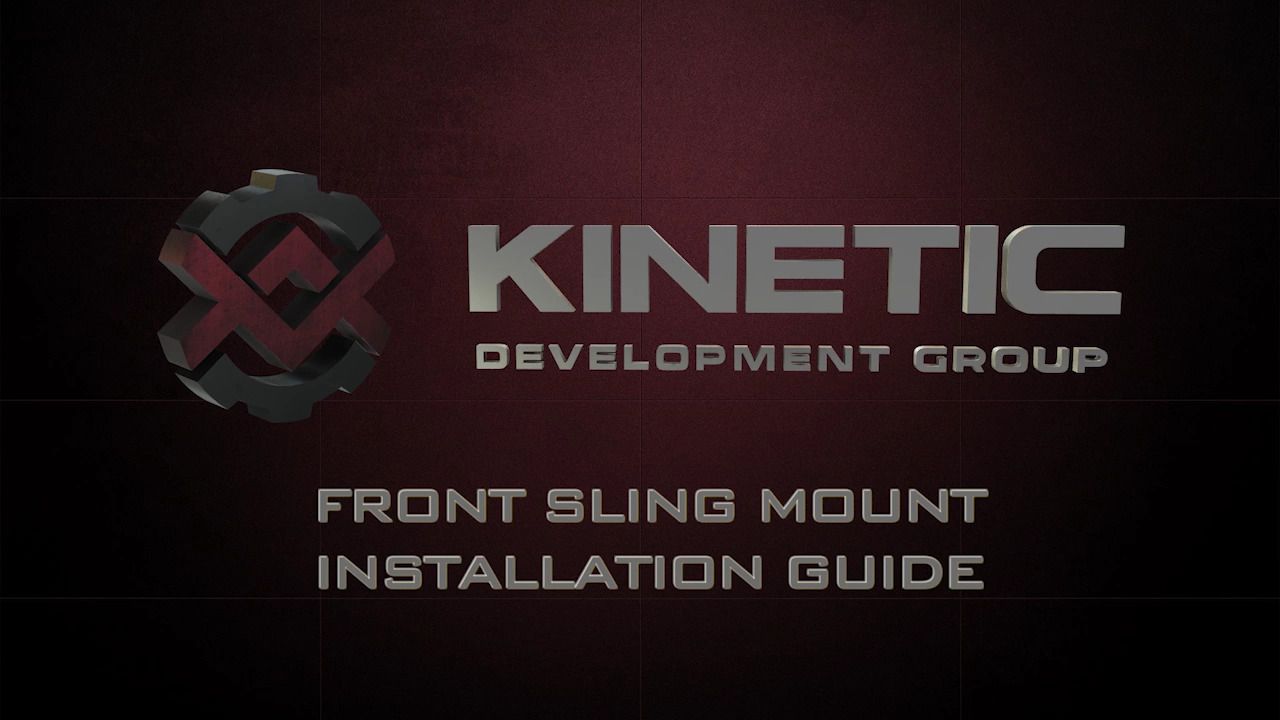 opplanet kinetic development group sling mount install video