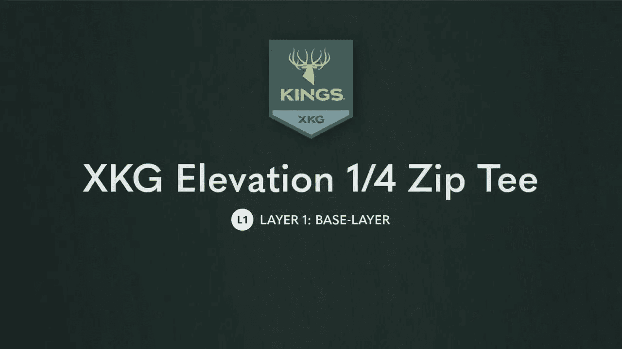 opplanet kings camo xkg elevation 1 4 zip tee video